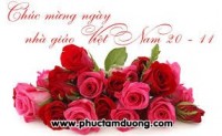 CHÚC MỪNG NGÀY NHÀ GIÁO VIỆT NAM